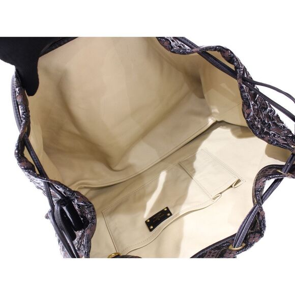 Louis Vuitton Brown Vinyl Monogram Squishy Inventeur Black - Picture 7 of 14